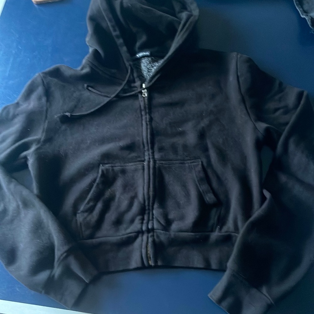 Brandy Melville black cropped jacket